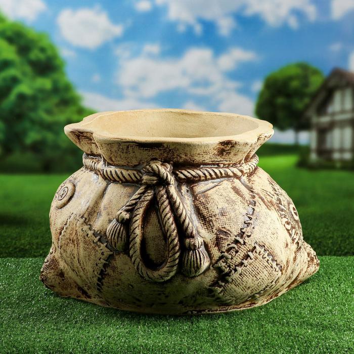 Кашпо "Мешок" средний