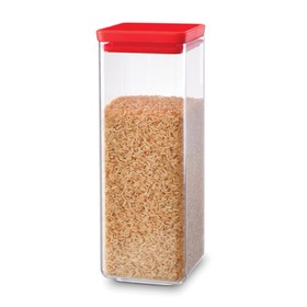 

Прямоугольный контейнер Brabantia Tasty Colours, цвет красный, 2.5 л