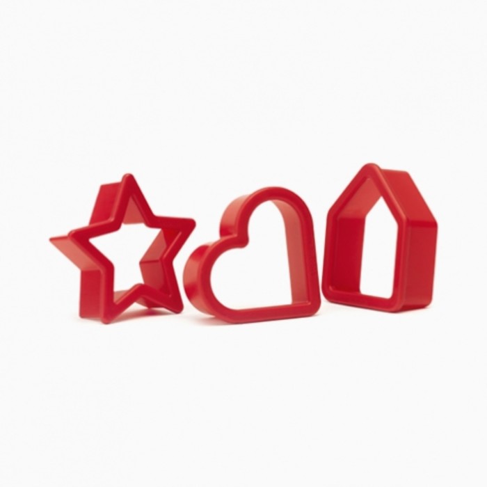 Набор формочек для печенья (3шт)