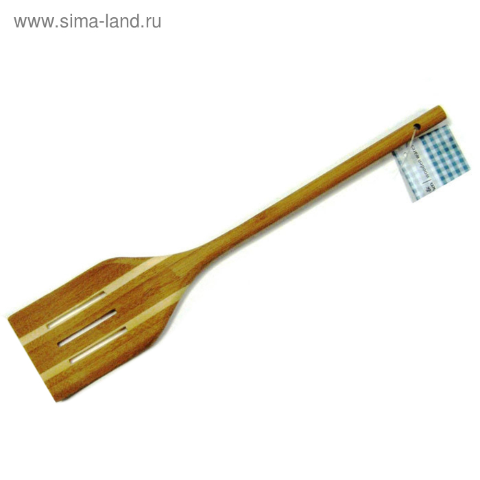 Лопатка с прорезями, бамбук