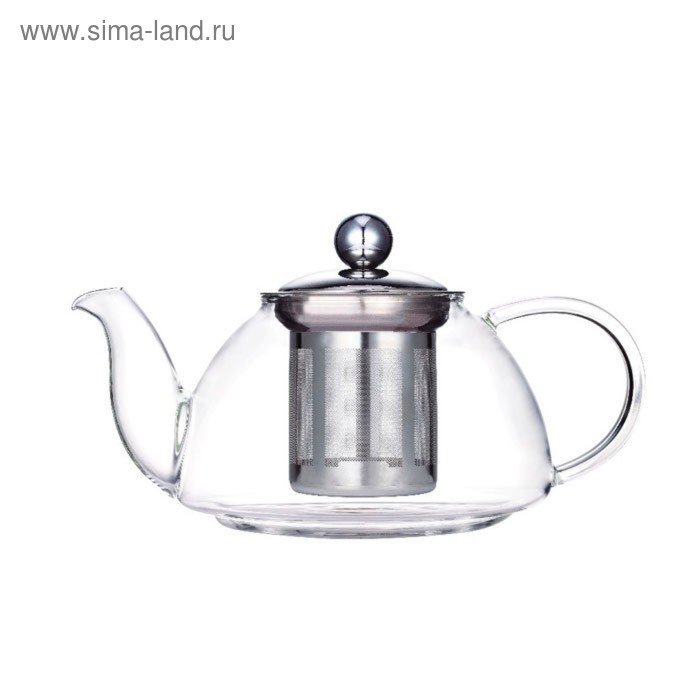 чайник заварочный ample 600мл с фильтром attribute tea att200 Чайник заварочный, 0,8 л, с фильтром