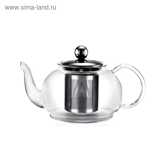 Чайник заварочный, 0,5 л, с фильтром чайник заварочный ample 1000мл с фильтром attribute tea att210