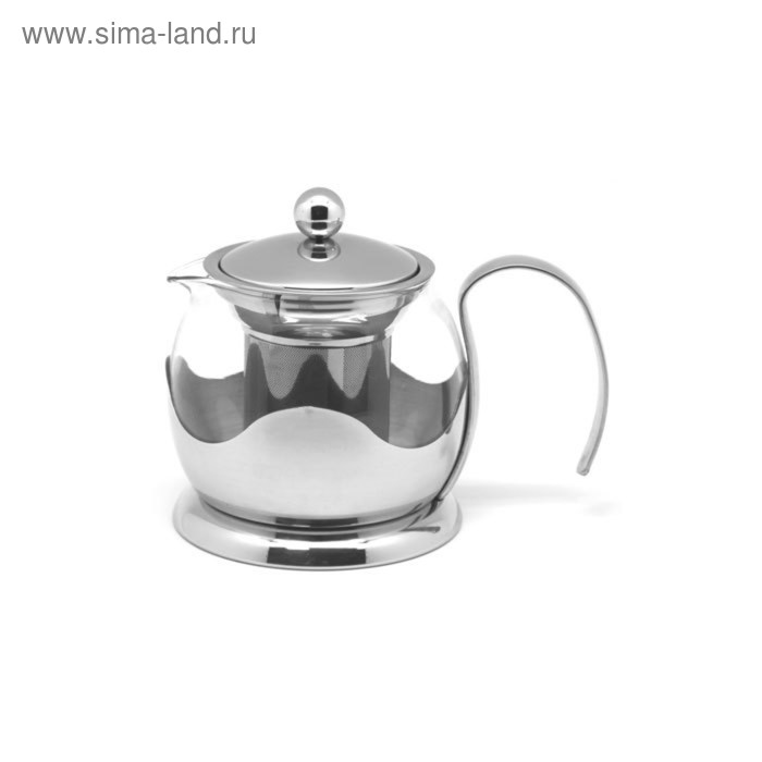 чайник заварочный ample 1000мл с фильтром attribute tea att210 Чайник заварочный, 0,8 л, с фильтром