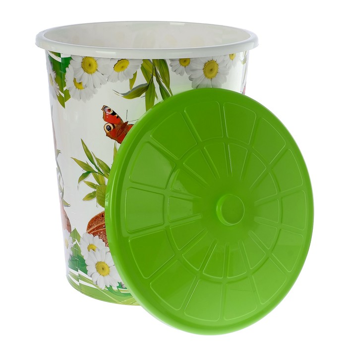 Бак 100 л "Мука" с крышкой