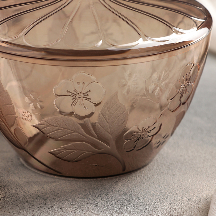 Салатник 1,5 л "Кокетка", с крышкой