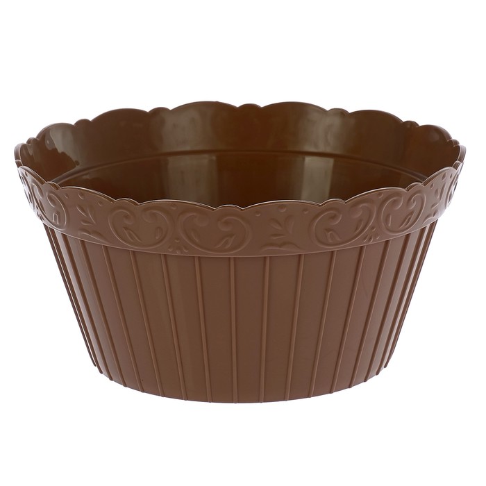 Чаша 1,7 л "Винтаж", цвет коричневый