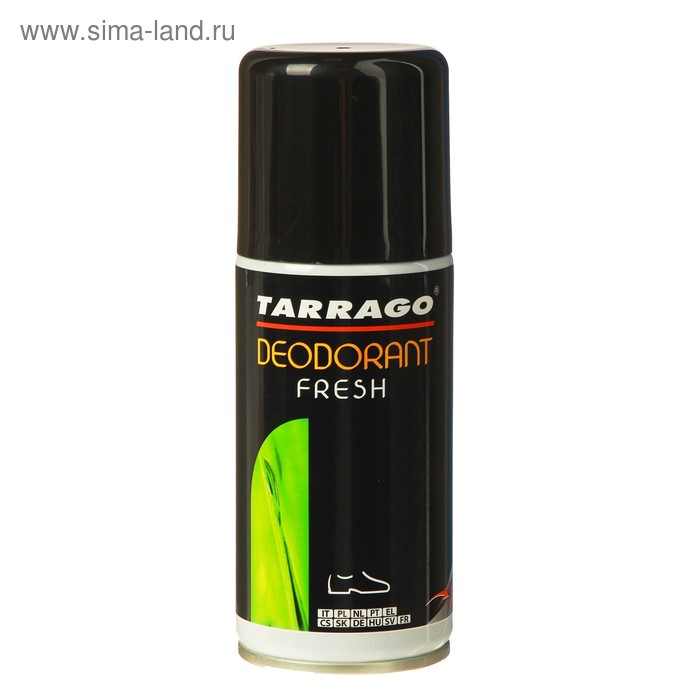 Дезодорант для обуви Tarrago Fresh TFS02, с антибактериальным эффектом, 150 мл