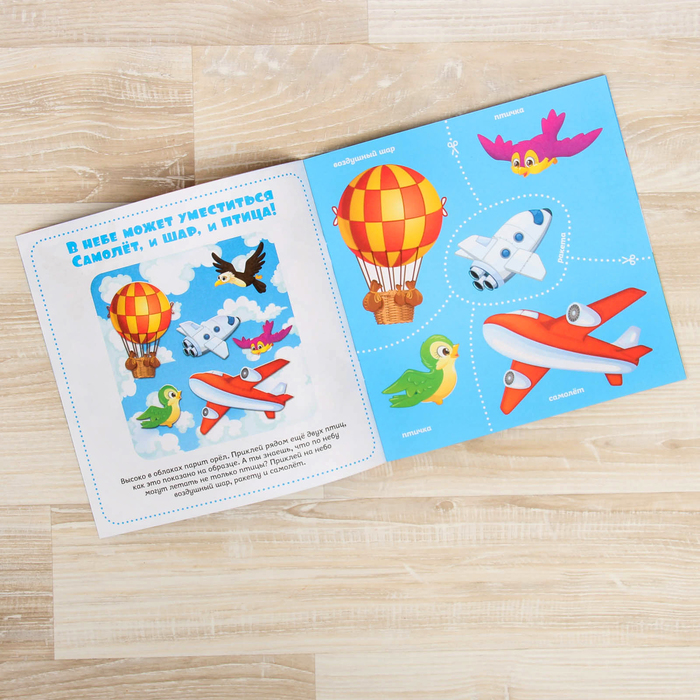 Книжка- аппликация "Мир вокруг меня" 20 стр.