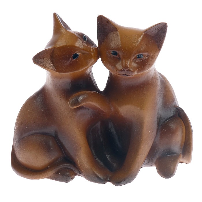 Сувенир «Кошка с котиком», 11,6х6,5х11 см, полистоун