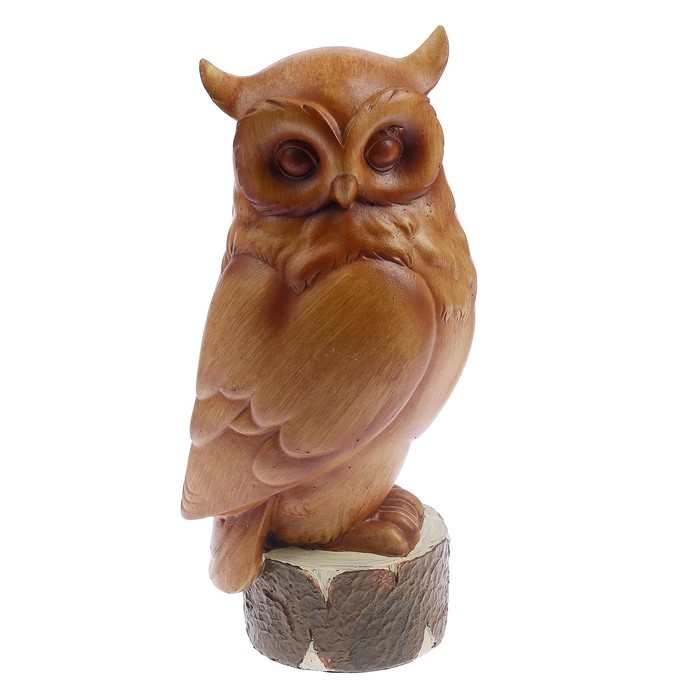 Сувенир «Сова», 12х11х25 см, полистоун