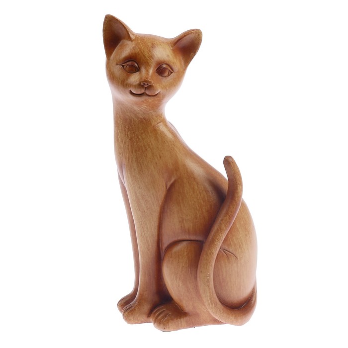 Сувенир «Кошка», 10х7х20 см, полистоун