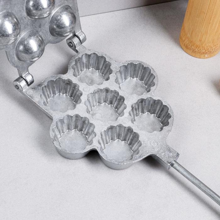 Форма для выпечки "Корзинки", с деревянными ручками