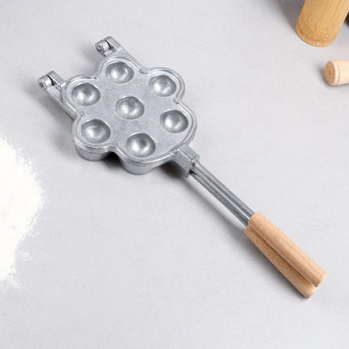 Форма для выпечки "Корзинки", с деревянными ручками