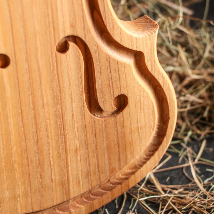 Доска сервировочная "Скрипка", 44 х 18 см