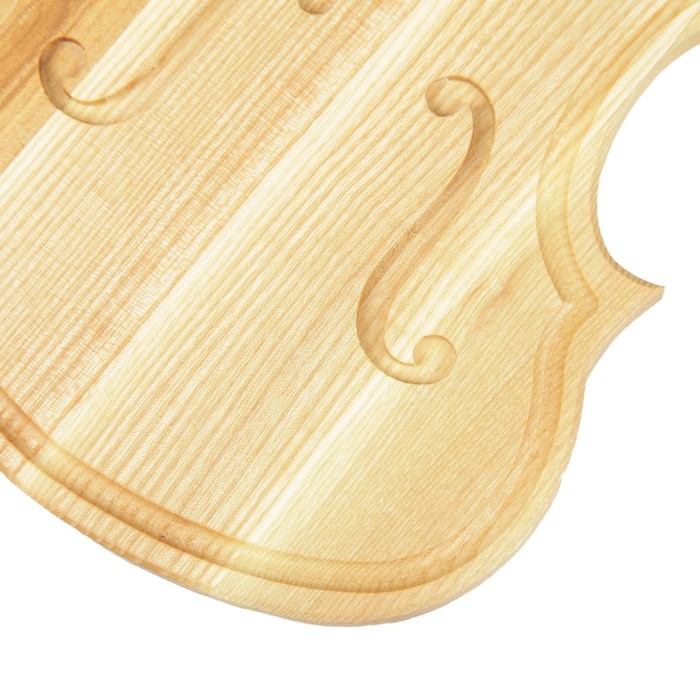 Доска сервировочная "Скрипка", 44 х 18 см