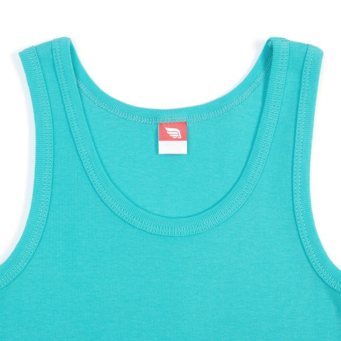 Майка для мальчика, рост 146 см, цвет бирюзовый