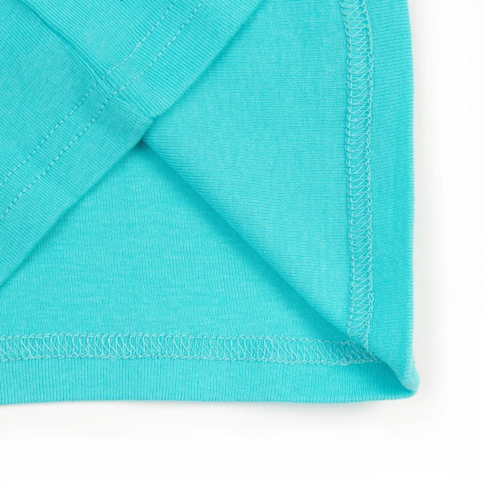 Майка для мальчика, рост 146 см, цвет бирюзовый