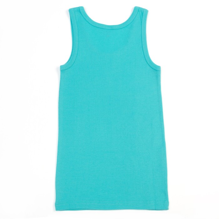 Майка для мальчика, рост 146 см, цвет бирюзовый