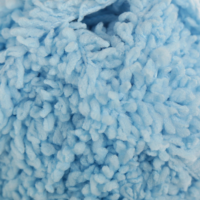 Пряжа "Кроха" 100% микрополиэстер 75м/50гр (6004 голубой)