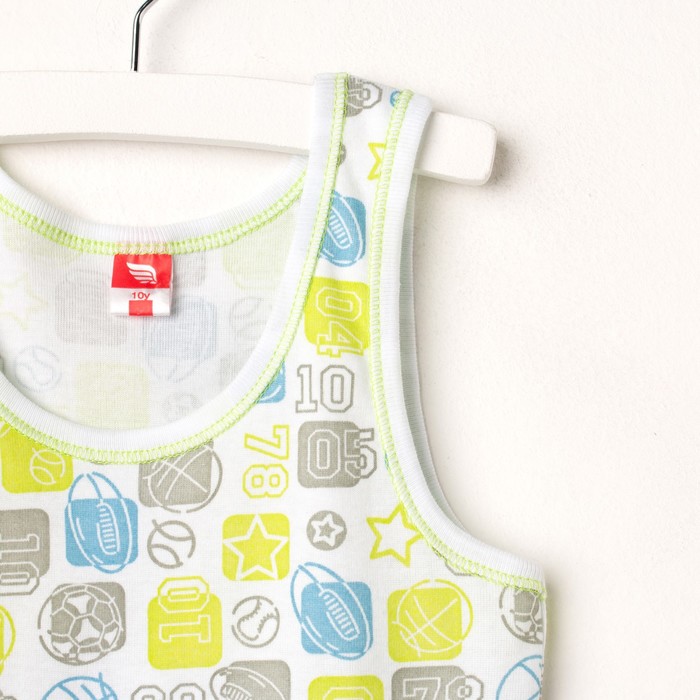 Майка для мальчика, рост 146 см, цвет серый