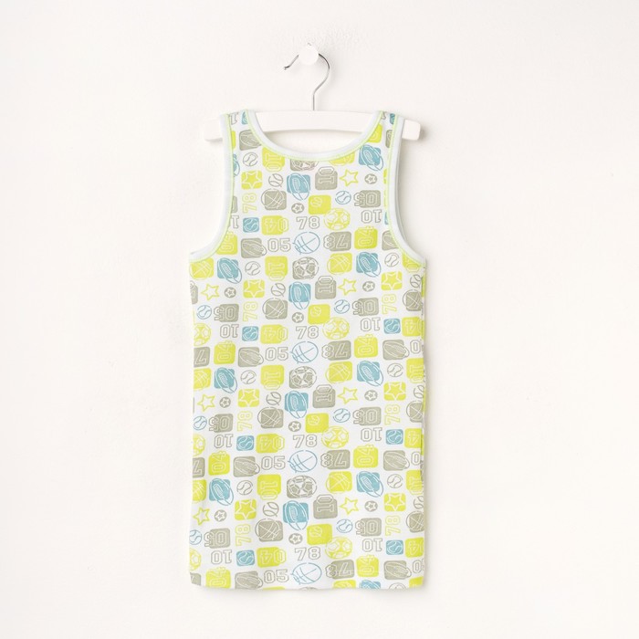 Майка для мальчика, рост 146 см, цвет серый