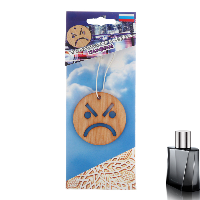 Ароматизатор подвесной в машину "Смайлики", Парфюм