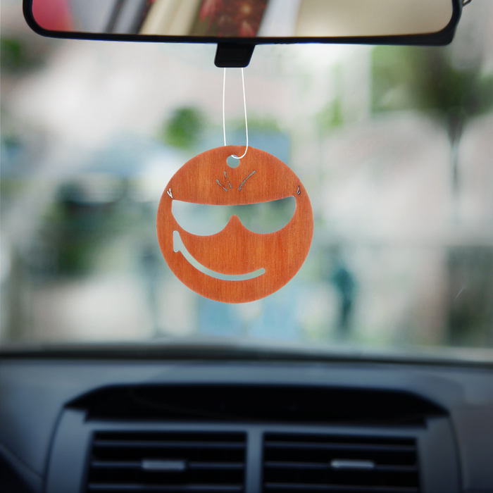 Ароматизатор подвесной в машину "Смайлики", Океан