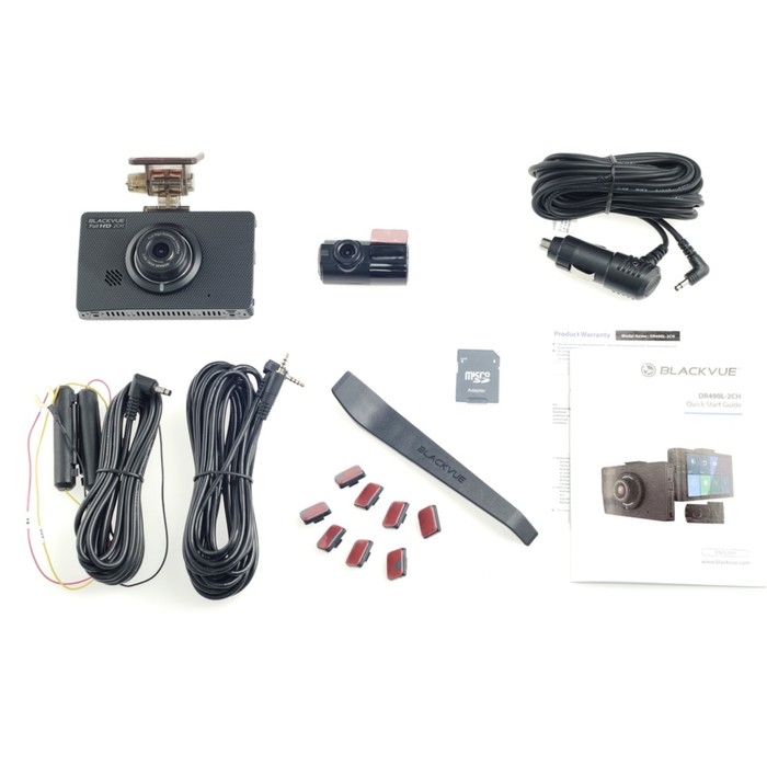 Видеорегистратор Blackvue DR490L-2CH, две камеры, 1.5", обзор 130°, 1920x1080