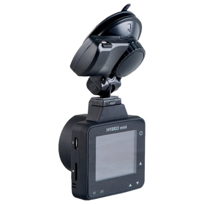 Видеорегистратор SilverStone F1 HYBRID mini,2", обзор 170°, 2304x1296