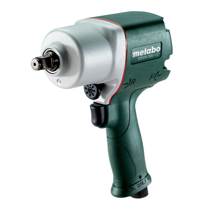 Гайковерт Metabo DSSW 930, пневматический, ударный, 1/2", 930 Нм, 540л/мин