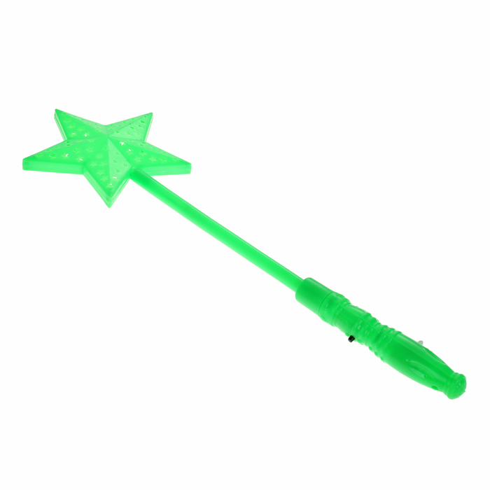 Палочка световая "Звёздочка", цвет зелёный