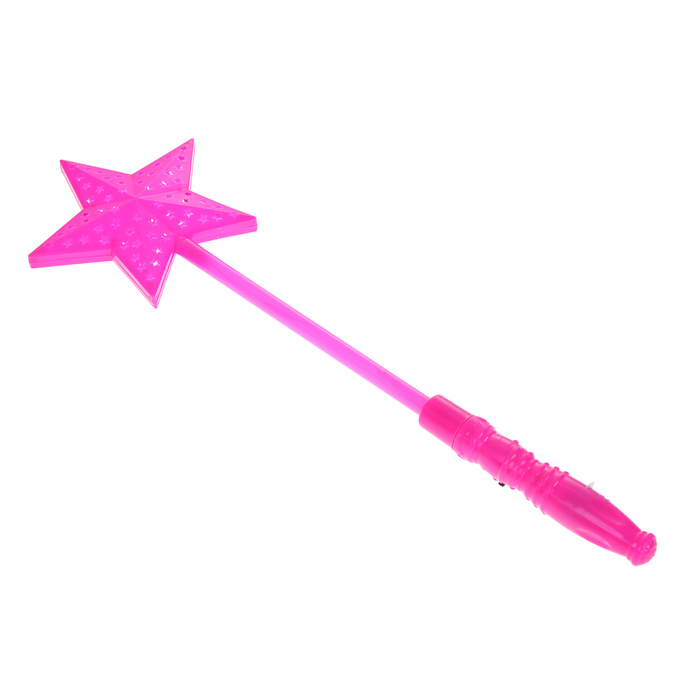 Палочка световая "Звёздочка", цвет розовый