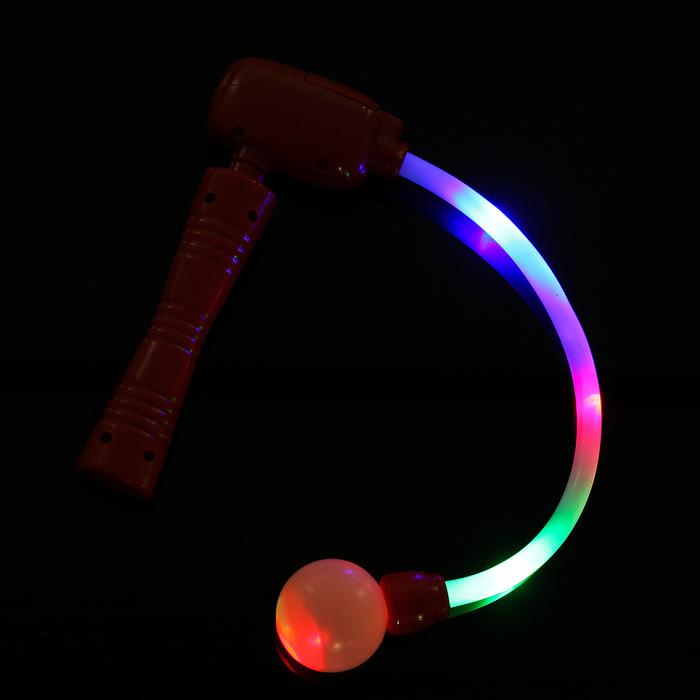 Палочка световая "Трещотка", цвет красный