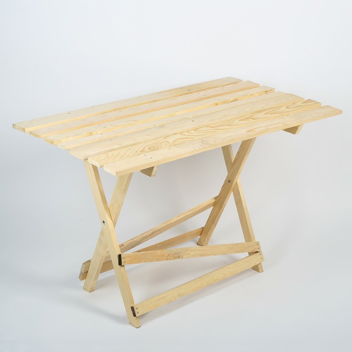 Столик деревянный, раскладной, 83 х 120 см