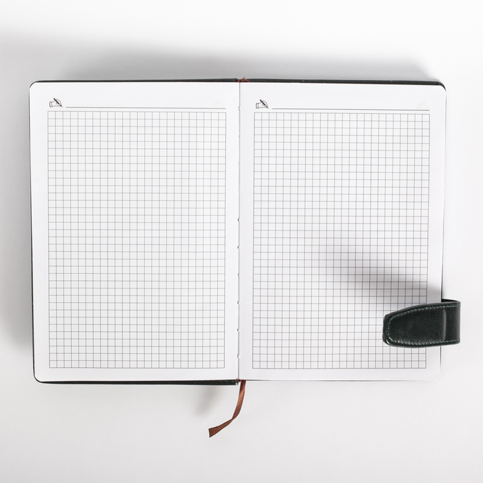 Ежедневник недат А5 140л кл с хлястиком Универсальный ляссе,с калькулятором МИКС