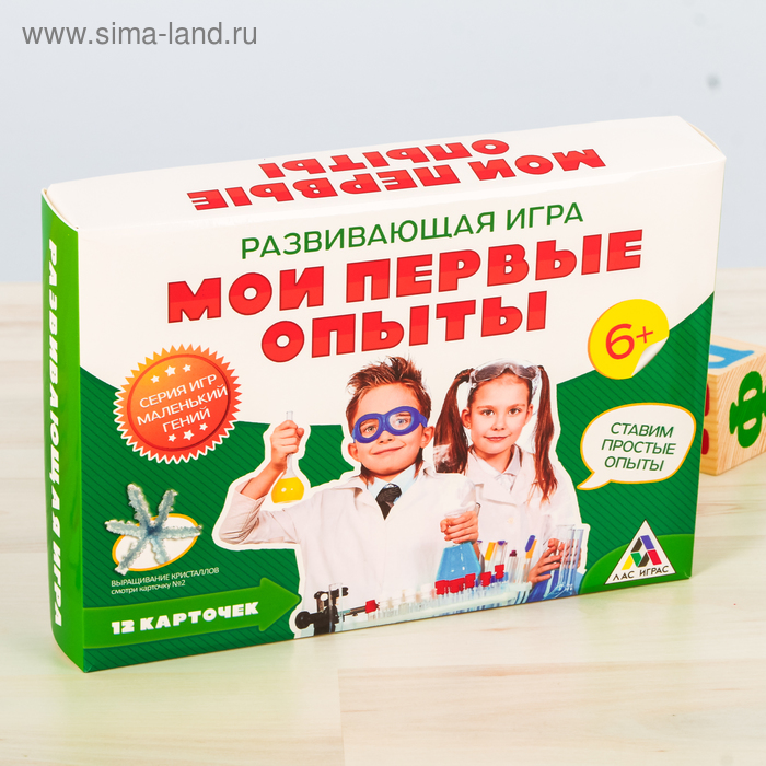 

Развивающая игра «Мои первые опыты»