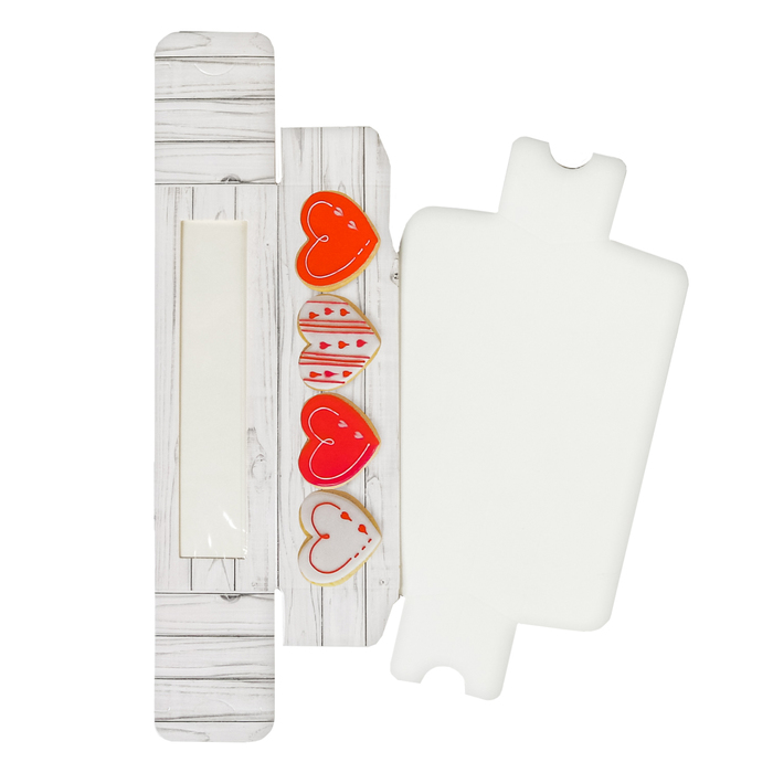 Коробочка для макарун «Сладости», 18 х 5,5 х 5,5 см