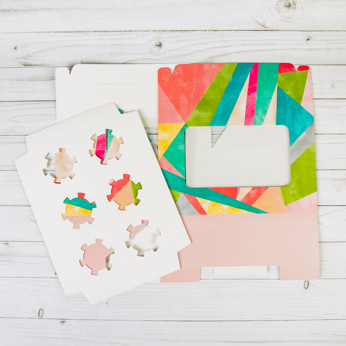 Коробочка для кексов «Отличного дня», 24 х 16 х 10 см