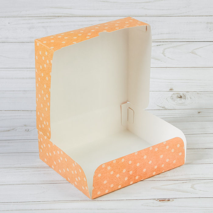 Коробочка для кондитерских изделий «Моменты радости», 17 х 20 х 6 см