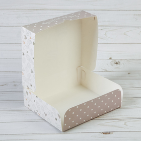 Коробочка для кондитерских изделий «Радуйся жизни», 17 × 20 × 6 см от Сима-ленд