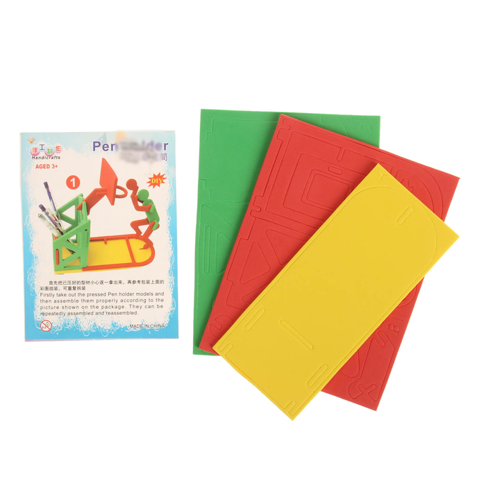 Набор для творчества, "Создай интерьерную карандашницу - баскетбол"