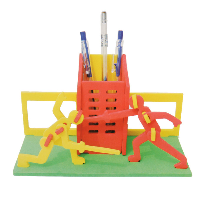 Набор для творчества, "Создай интерьерную карандашницу - фехтование"