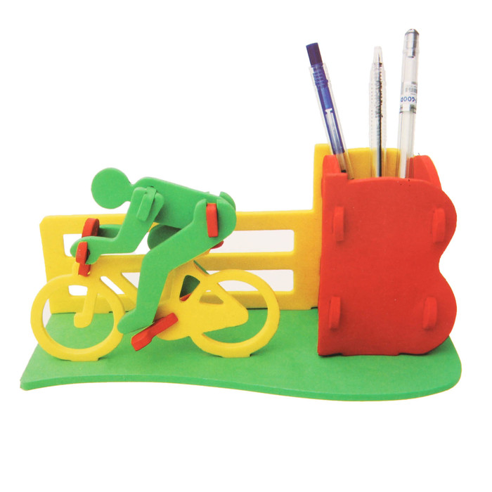 Набор для творчества, "Создай интерьерную карандашницу - велоспорт"