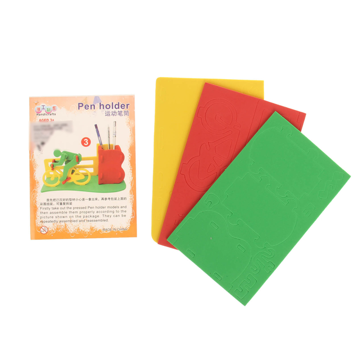 Набор для творчества, "Создай интерьерную карандашницу - велоспорт"