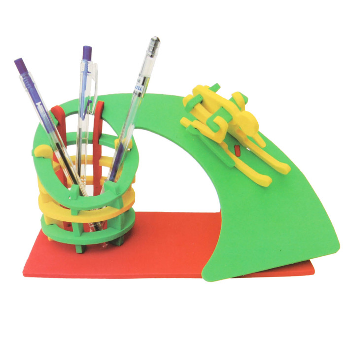 Набор для творчества, "Создай интерьерную карандашницу - горнолыжный спорт"