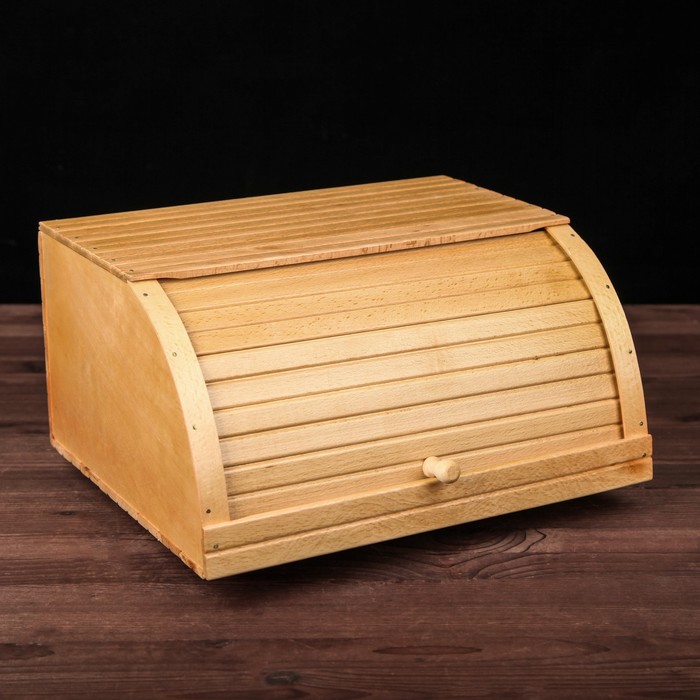 Хлебница деревянная, бук-люкс