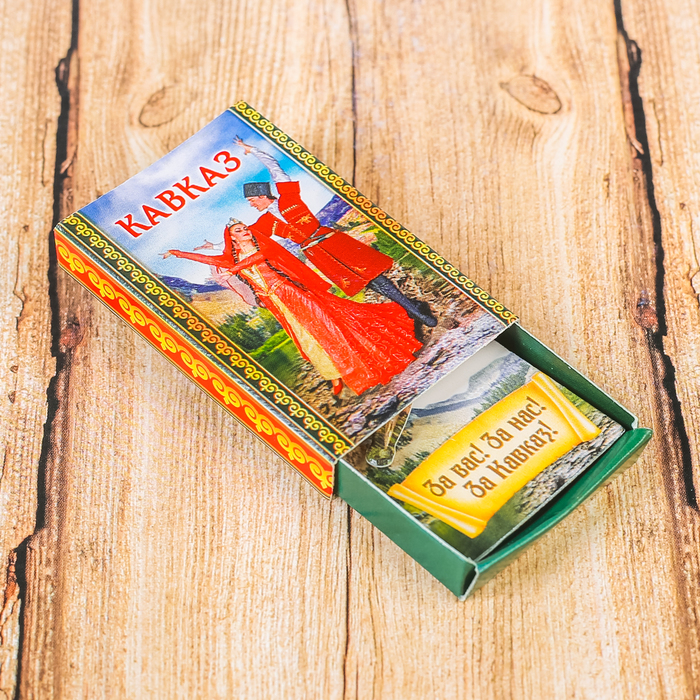 Магнит-спичечный коробок «Кавказ», 3,6 х 5,6 х 1 см