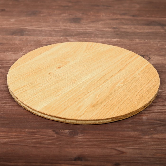 Доска для пиццы, дуб клееный, 30 см