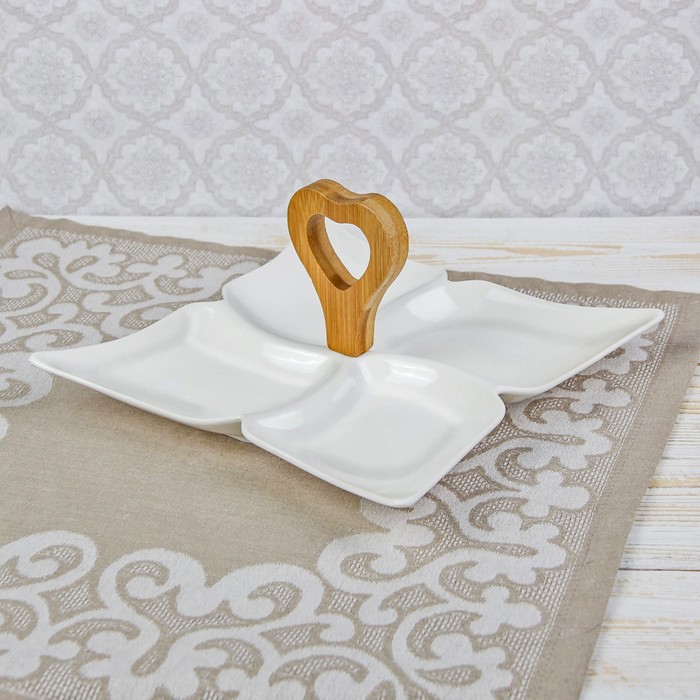 Менажница "Эстет", 4 секции