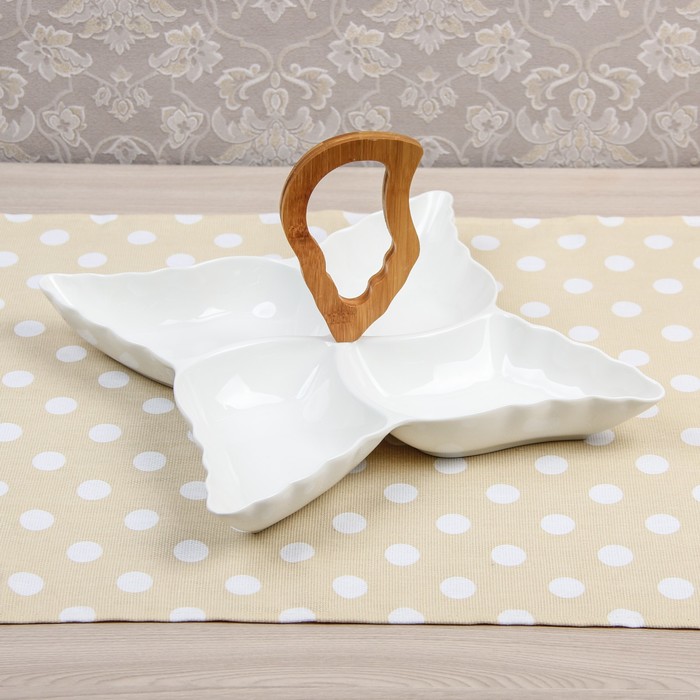 Менажница "Эстет", 4 секции